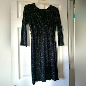 Classic Ann Taylor Women's Size 4 Black  & White Dress